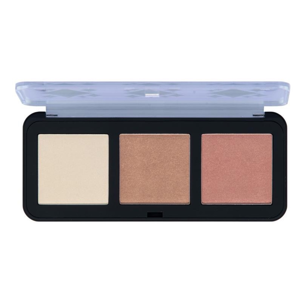 The Crème Shop Powder Highlighter Trio Palette